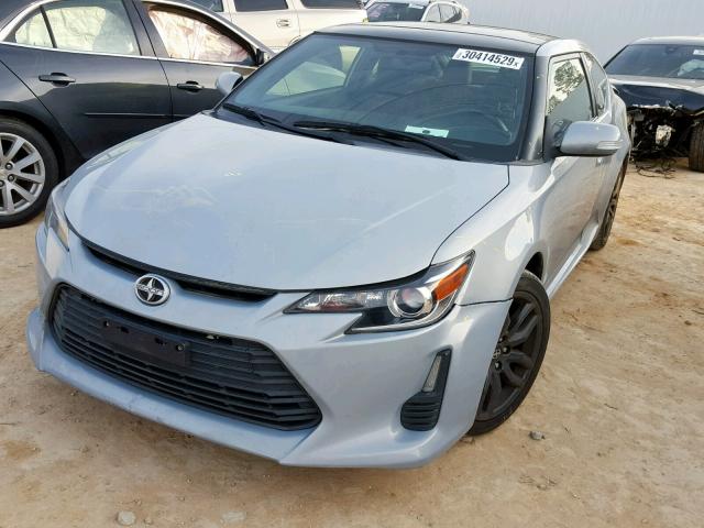JTKJF5C74E3074755 - 2014 TOYOTA SCION TC ვერცხლისფერი ფოტო 2