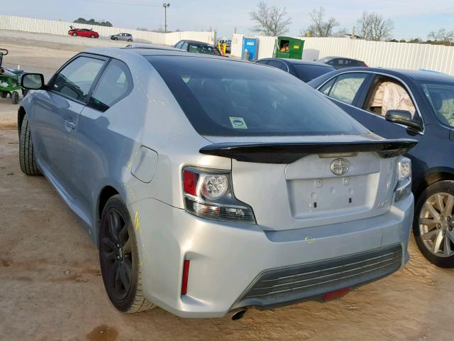 JTKJF5C74E3074755 - 2014 TOYOTA SCION TC ვერცხლისფერი ფოტო 3