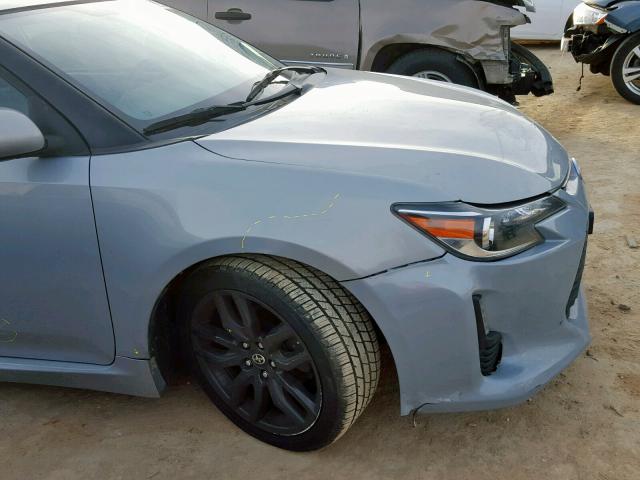 JTKJF5C74E3074755 - 2014 TOYOTA SCION TC ვერცხლისფერი ფოტო 9