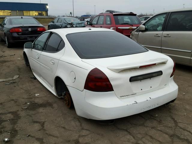 2G2WR554161194516 - 2006 PONTIAC GRAND PRIX Սպիտակ լուսանկար 3