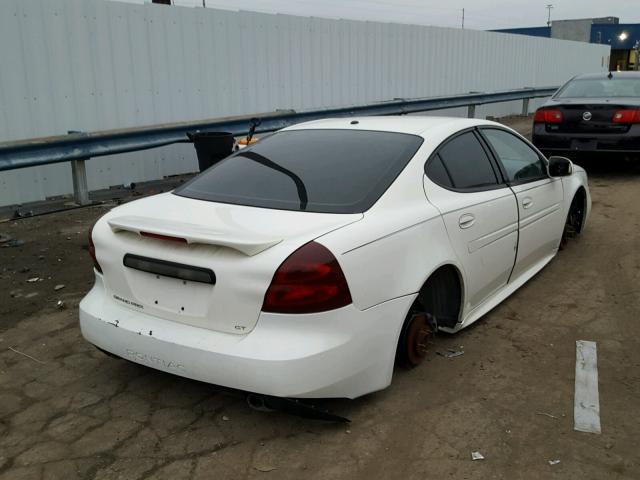 2G2WR554161194516 - 2006 PONTIAC GRAND PRIX Սպիտակ լուսանկար 4