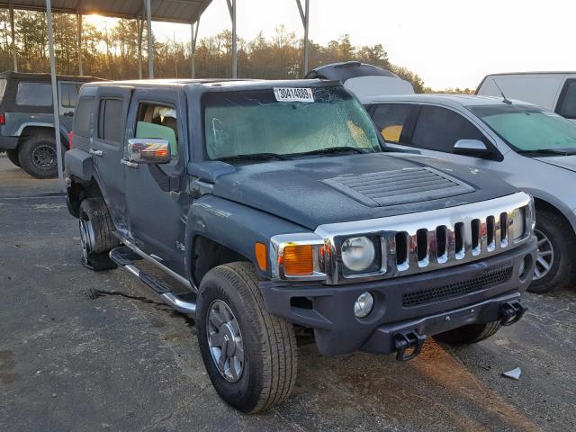 5GTDN136968297197 - 2006 HUMMER H3 SILVER photo 1