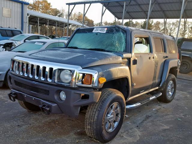 5GTDN136968297197 - 2006 HUMMER H3 SILVER photo 2