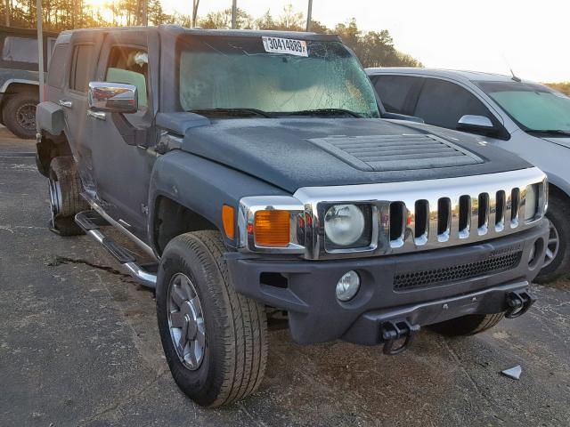 5GTDN136968297197 - 2006 HUMMER H3 SILVER photo 9