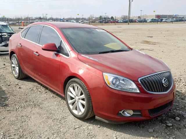 1G4PP5SK6D4100779 - 2013 BUICK VERANO RED photo 1