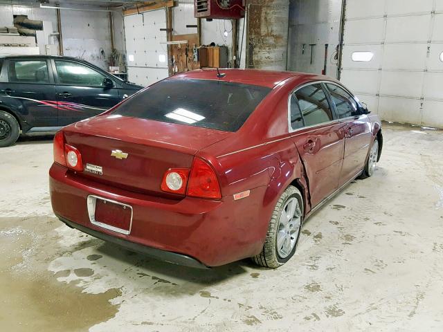 1G1ZC5E13BF230735 - 2011 CHEVROLET MALIBU 1LT 栗色 照片 4