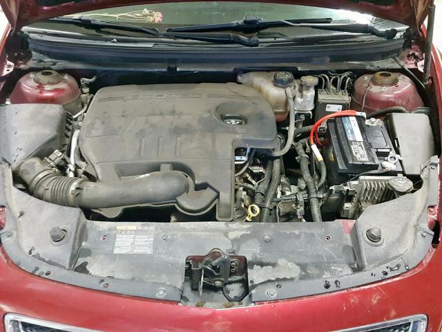 1G1ZC5E13BF230735 - 2011 CHEVROLET MALIBU 1LT 栗色 照片 7