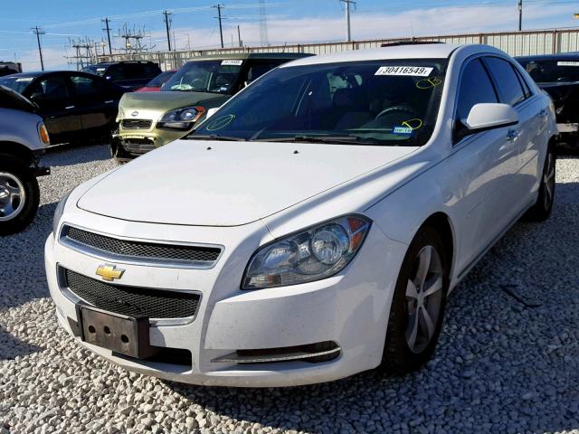 1G1ZC5E05CF161121 - 2012 CHEVROLET MALIBU 1LT 白色 照片 2