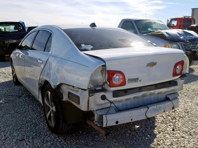 1G1ZC5E05CF161121 - 2012 CHEVROLET MALIBU 1LT 白色 照片 3