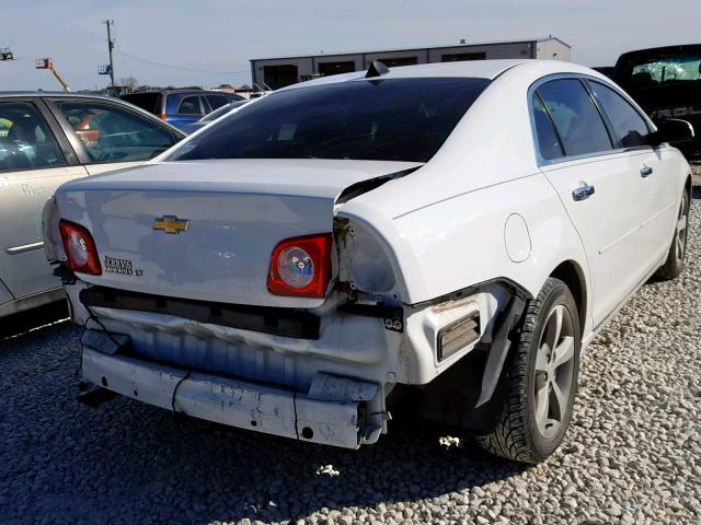 1G1ZC5E05CF161121 - 2012 CHEVROLET MALIBU 1LT 白色 照片 4