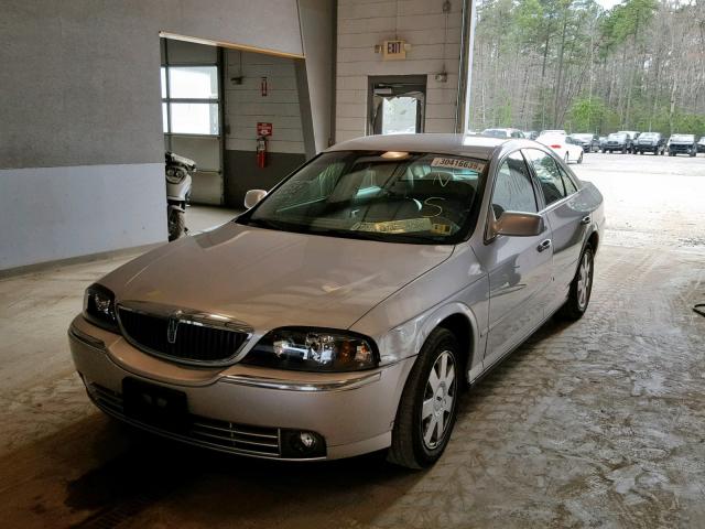1LNHM86S84Y664046 - 2004 LINCOLN LS SILVER photo 2