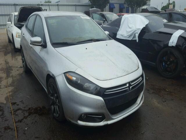 1C3CDFBH4DD157296 - 2013 DODGE DART SXT SILVER photo 1