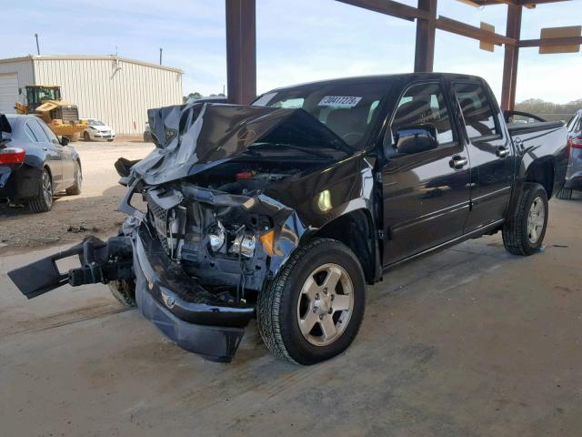 1GCDSCD99A8123997 - 2010 CHEVROLET COLORADO L BLACK photo 2