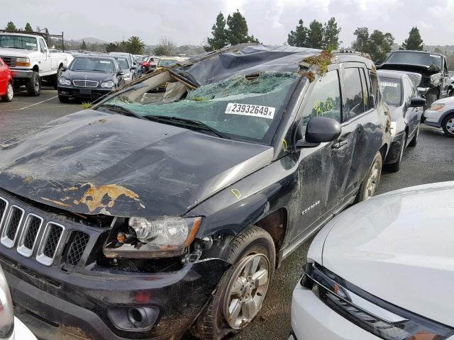 1C4NJCBA4ED747546 - 2014 JEEP COMPASS SP 黑色 照片 2