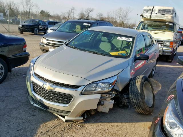 1G11B5SA2GF104426 - 2016 CHEVROLET MALIBU LIM TAN photo 2