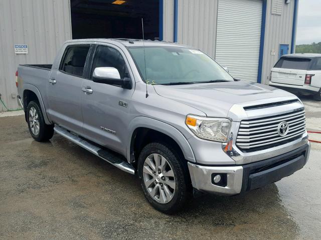 5TFHW5F16FX455207 - 2015 TOYOTA TUNDRA CRE GRAY photo 1