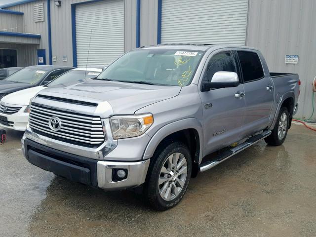 5TFHW5F16FX455207 - 2015 TOYOTA TUNDRA CRE GRAY photo 2