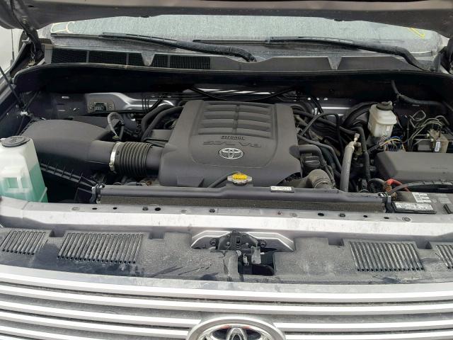 5TFHW5F16FX455207 - 2015 TOYOTA TUNDRA CRE GRAY photo 7