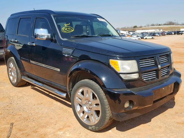 1D8GT58667W631453 - 2007 DODGE NITRO R/T BLACK photo 1