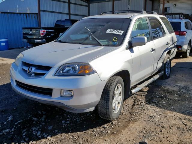 2HNYD188X4H532438 - 2004 ACURA MDX TOURIN SILVER photo 2