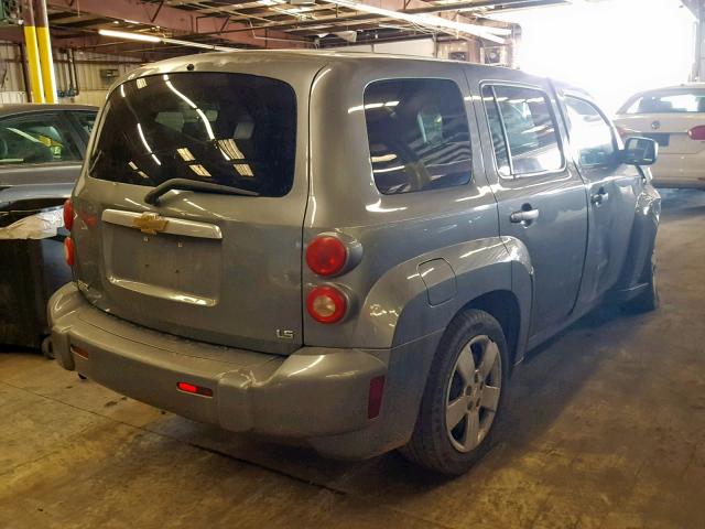 3GNDA13D86S629288 - 2006 CHEVROLET HHR LS Gris foto 4