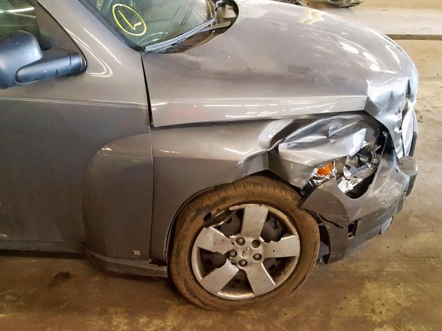3GNDA13D86S629288 - 2006 CHEVROLET HHR LS Gris foto 9