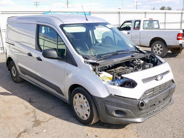 NM0LE7E70E1152484 - 2014 FORD TRANSIT CO SILVER photo 1