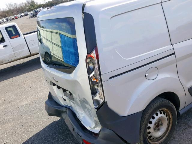 NM0LE7E70E1152484 - 2014 FORD TRANSIT CO SILVER photo 9