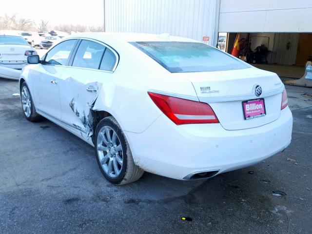 1G4GB5G38GF109248 - 2016 BUICK LACROSSE WHITE photo 3