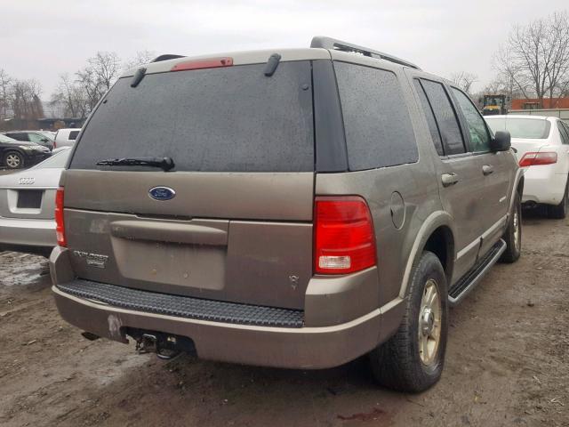 1FMDU75W02ZB04669 - 2002 FORD EXPLORER L TAN photo 4