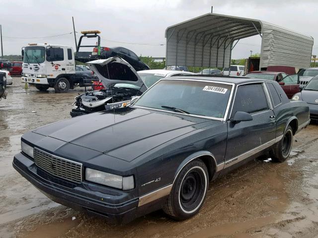 1G1GZ37Z0GR206654 - 1986 CHEVROLET MONTE CARL BLUE photo 2