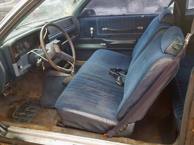 1G1GZ37Z0GR206654 - 1986 CHEVROLET MONTE CARL BLUE photo 5