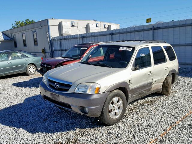 4F2CZ96163KM50414 - 2003 MAZDA TRIBUTE ES 银色 照片 2