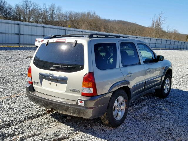 4F2CZ96163KM50414 - 2003 MAZDA TRIBUTE ES 银色 照片 4