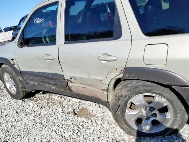 4F2CZ96163KM50414 - 2003 MAZDA TRIBUTE ES 银色 照片 9