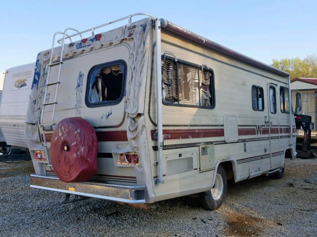 1GBJP37WXE3316396 - 1984 WINNEBAGO CHIEFTAIN TAN photo 4