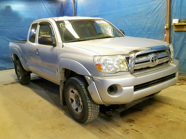 5TEUX42N79Z634223 - 2009 TOYOTA TACOMA ACC SILVER photo 1