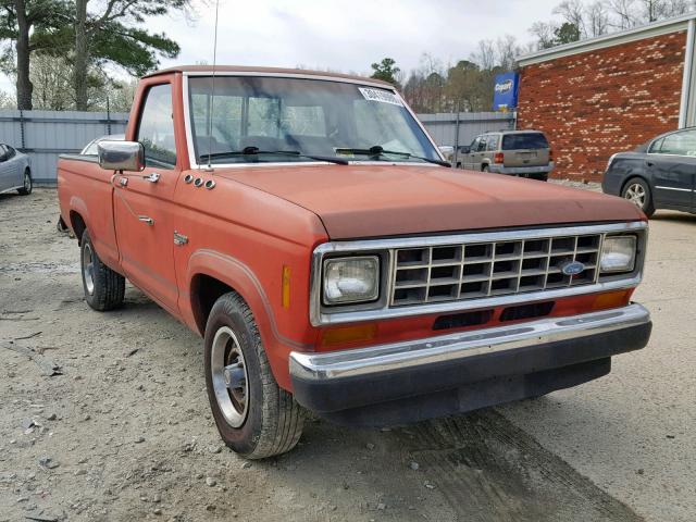 1FTCR10TXHUB99565 - 1987 FORD RANGER RED photo 1
