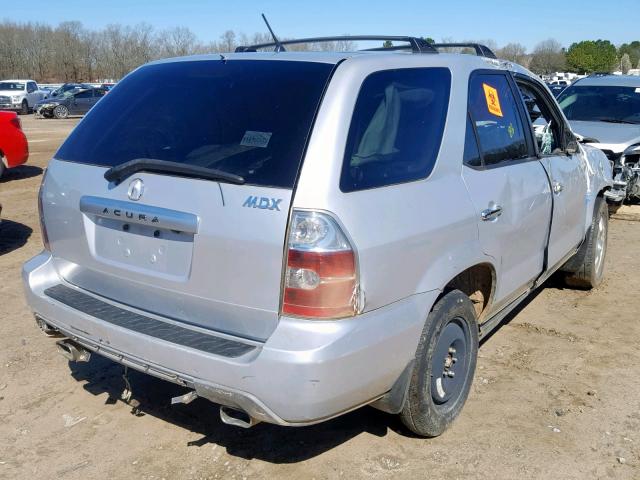 2HNYD18784H529075 - 2004 ACURA MDX TOURIN SILVER photo 4