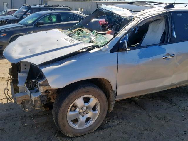 2HNYD18784H529075 - 2004 ACURA MDX TOURIN SILVER photo 9