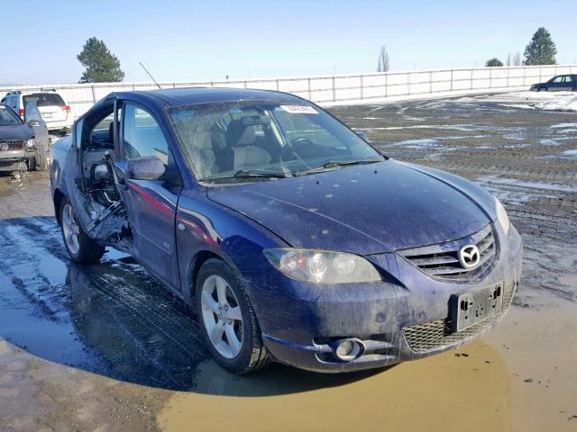 JM1BK123261400564 - 2006 MAZDA 3 S BLUE photo 1