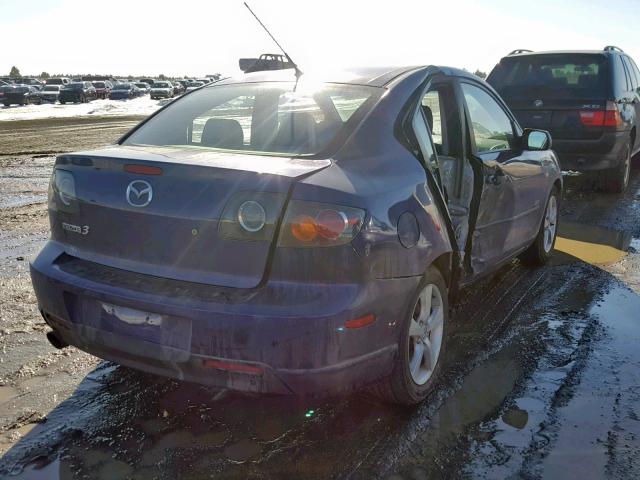 JM1BK123261400564 - 2006 MAZDA 3 S BLUE photo 4