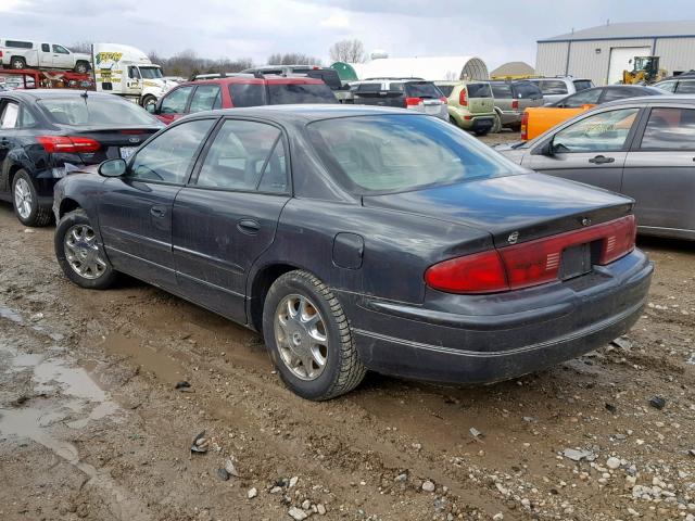 2G4WB55K521148286 - 2002 BUICK REGAL LS CHARCOAL photo 3