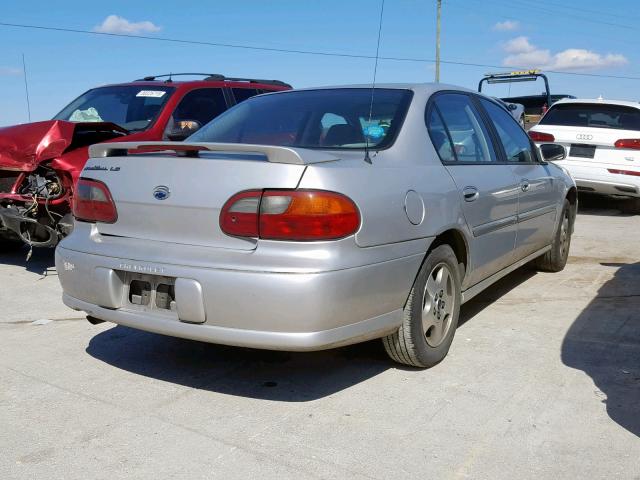 1G1NE52JX3M669795 - 2003 CHEVROLET MALIBU LS SILVER photo 4