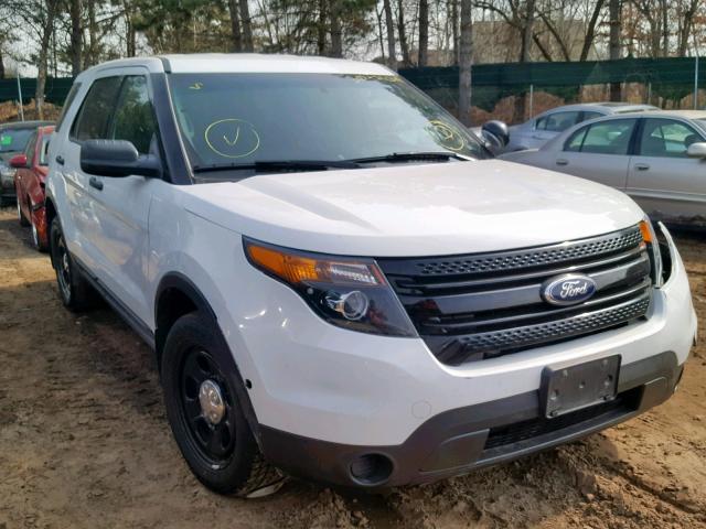 1FM5K8AR2FGC16486 - 2015 FORD EXPLORER P WHITE photo 1