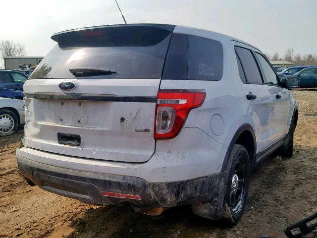 1FM5K8AR2FGC16486 - 2015 FORD EXPLORER P WHITE photo 4