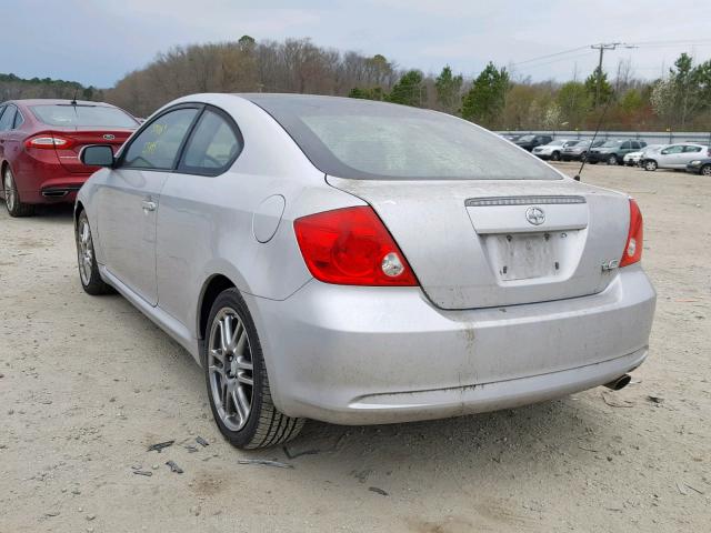 JTKDE177370220473 - 2007 TOYOTA SCION TC Күміс фото 3