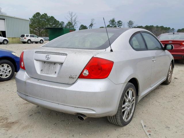 JTKDE177370220473 - 2007 TOYOTA SCION TC Күміс фото 4