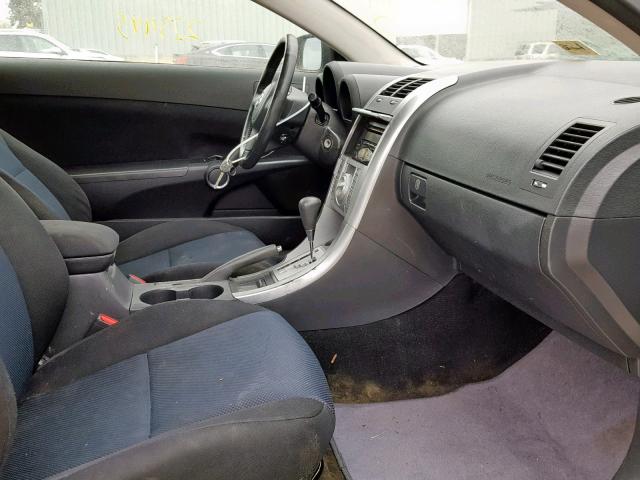 JTKDE177370220473 - 2007 TOYOTA SCION TC Күміс фото 5