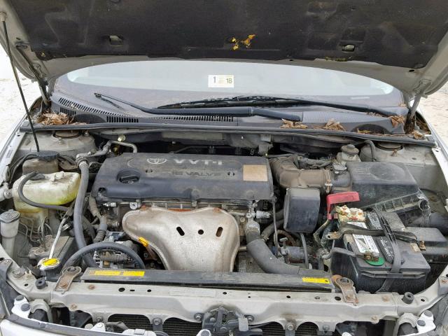 JTKDE177370220473 - 2007 TOYOTA SCION TC Күміс фото 7